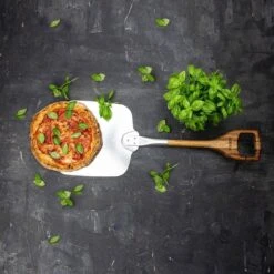 Boska Pizzaschep Barbecue - Kort Handvat - Stabiel - Aluminium - Eikenhout - BBQ Accessoires -Barbecue Serie Winkel 1200x1200 400