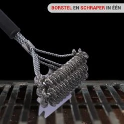 BBQ Borstel Staal RVS Reinigingsborstel Barbecue Grill Accessoires -Barbecue Serie Winkel 1200x1200 480