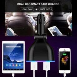 Auto Sigarettenaansteker Splitter - Losse Oplader - USB 2.0 A/USB 3.0 A 2 Poorten - Zwart - Snellader - Splitter - Auto Lader USB 19 Auto Sigarettenaansteker Splitter - Losse Oplader - USB 2.0 A/USB 3.0 A 2 Poorten - Zwart - Snellader - Splitter - Auto Lader USB -Barbecue Serie Winkel 1200x1200 484