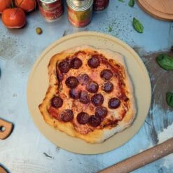 Boska Pizzasteen Deluxe L - Voor Oven & BBQ - Knapperige Pizza's - Ø 35 Cm - BBQ Accessoires 21 Boska Pizzasteen Deluxe L - Voor Oven & BBQ - Knapperige Pizza's - Ø 35 Cm - BBQ Accessoires -Barbecue Serie Winkel 1200x1200 517