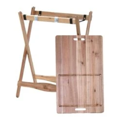 SenS-Line Inklapbare BBQ Bijzettafel - Acacia -Barbecue Serie Winkel 1200x1200 550