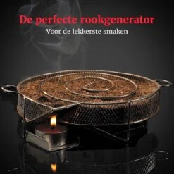 GrillX Cold Smoke Generator Met 1KG Kersen Rookmot - 6 Liter - Smokerbox - RVS Rookbox - Rookgenerator - Koud Roken - BBQ Accesoires -Barbecue Serie Winkel 1200x1200 577