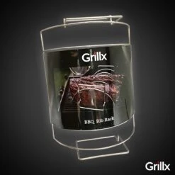 GrillX Sparerib Rek BBQ - Rib Rack Houder - Barbecue Spareribs Rek - BBQ Accesoires -Barbecue Serie Winkel 1200x1200 599