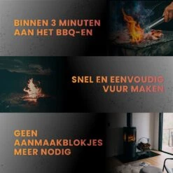 Master Knives BBQ Aansteker Electrisch - BBQ Accesoires - Zwarte BBQ Starter - Looftlighter -Barbecue Serie Winkel 1200x1200 604