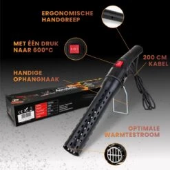 Master Knives BBQ Aansteker Electrisch - BBQ Accesoires - Zwarte BBQ Starter - Looftlighter -Barbecue Serie Winkel 1200x1200 607
