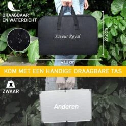 Saveur Royal® 35-delige Barbecue Gereedschapset In Roestvrij Staal - BBQ Grill Set Met Draagtas - Barbecuegerei-sets - Barbecue Accessoires Gereedschap - 35-delig -Barbecue Serie Winkel 1200x1200 634