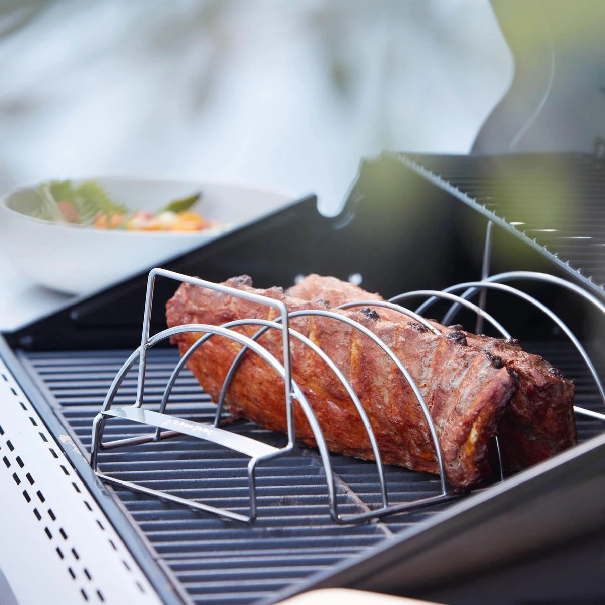 Barbecook Vlees & Ribrek - Spareribs Houder - RVS - Inox Barbecook Vlees & Ribrek - Spareribs Houder - RVS - Inox 3 Barbecook Vlees & Ribrek - Spareribs Houder - RVS - Inox Barbecook Vlees & Ribrek - Spareribs Houder - RVS - Inox - Afbeelding 3