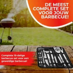 GrillX Barbecue Gereedschap Set - 19-delig - Inclusief Luxe Draagtas - BBQ Accesoires - Gereedschapset 15 GrillX Barbecue Gereedschap Set - 19-delig - Inclusief Luxe Draagtas - BBQ Accesoires - Gereedschapset -Barbecue Serie Winkel 1200x1200 670