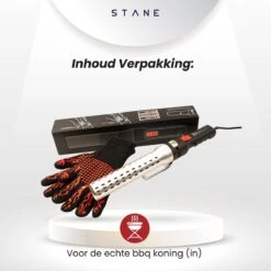 Bbq Aansteker Electrisch - Looftlighter - Bbq Starter - Bbq Accesoires - One Minute Lighter - Incl. Bbq Handschoenen - ®Stane -Barbecue Serie Winkel 1200x1200 706