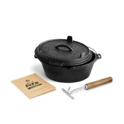 Burnhard Gietijzeren Dutch Oven - Little John 3,8 L -Barbecue Serie Winkel 1200x1200 710