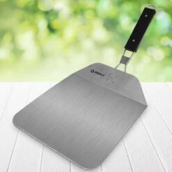 RVS Pizzaschep Inklapbaar Vierkant Handvat - Taartschep - Pizzaspatel BBQ Pannekoeken Spatel -Barbecue Serie Winkel 1200x1200 728