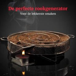 GrillX Cold Smoke Generator Met 1KG Appel Rookmot - 6 Liter - Smokerbox - RVS Rookbox - Rookgenerator - Koud Roken - BBQ Accesoires -Barbecue Serie Winkel 1200x1200 744