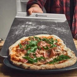 Burnhard Pizzasteen 38 X 30 X 1,5 Cm + Pizzaschep -Barbecue Serie Winkel 1200x1200 773