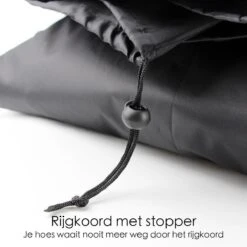 BBQ Beschermhoes - Voor Kamado - Universeel - Tot 23 Inch - Zwart -Barbecue Serie Winkel 1200x1200 786