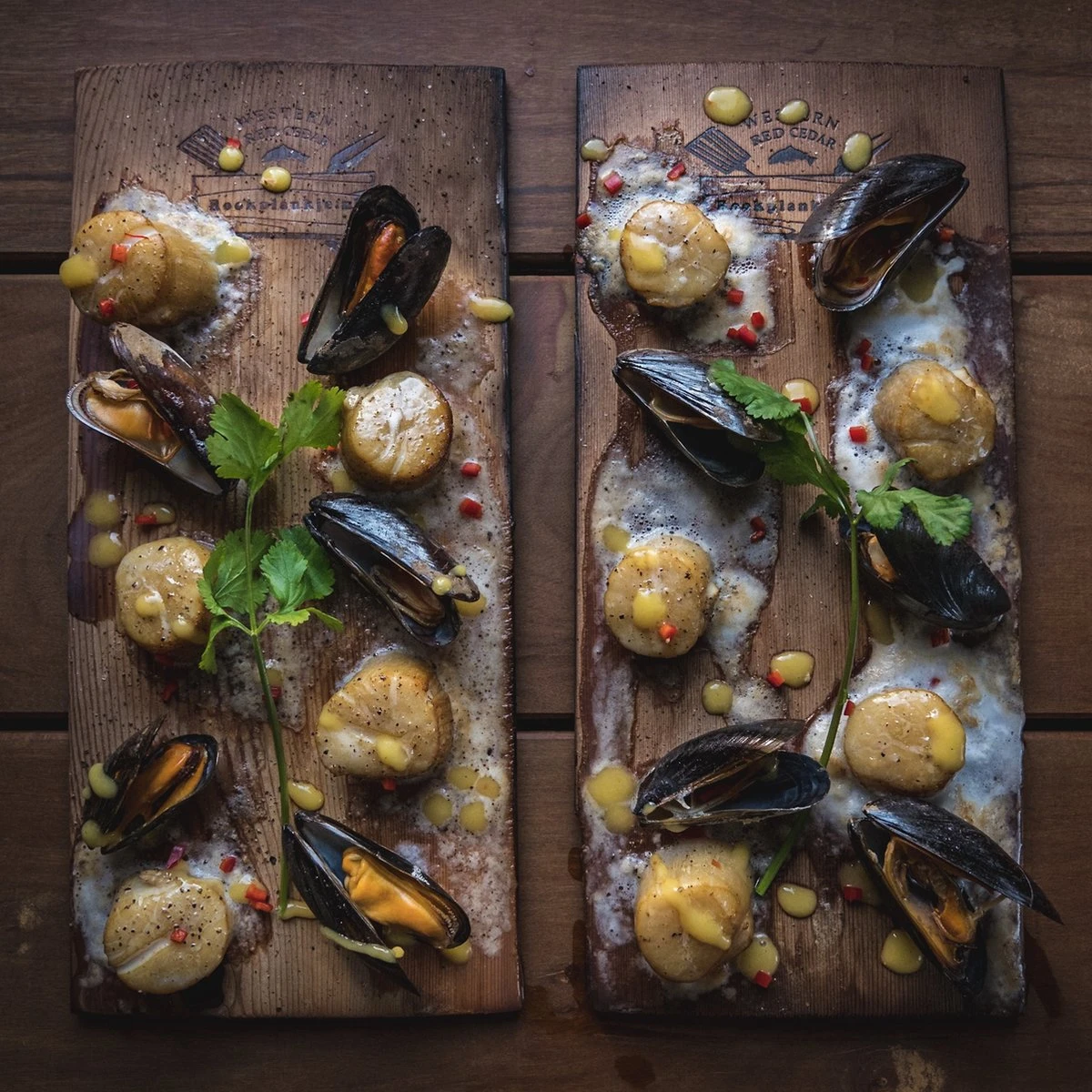 Merkloos Rookplank Western Red Cedar - 2 Stuks - BBQ - Rookhout 7 Merkloos Rookplank Western Red Cedar - 2 Stuks - BBQ - Rookhout - Afbeelding 7