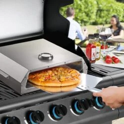 Bighorn Pizzaoven Met Pizzasteen Voor Barbecue - Grilloven - Draagbare - Edelstaal -Barbecue Serie Winkel 1200x1200 81