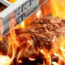 Merkloos BBQ Branding Iron - Barbecuegereedschapset - Bbq Accessoires - Bbq Brandijzer -Barbecue Serie Winkel 1200x1200 811