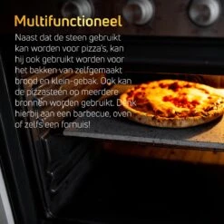 Pizzasteen BBQ Oven - Lava Van Vulkaan Etna - Barbecue Accesoires - Made In Italy - Broodbaksteen - 30x38x1.1 - VDN -Barbecue Serie Winkel 1200x1200 819
