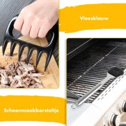 BBQ Accesoires Set Gereedschap Tang Borstel Barbecue Kookgerei - 10 Delig -Barbecue Serie Winkel 1200x1200 837