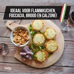 Gadgy Pizzasteen Met Pizzaschep – Cordieriet Voor Knapperige Pizzabodem – Pizzasteen Voor BBQ, Oven Of Kamado - Pizzaspatel - Pizza Set 13 Gadgy Pizzasteen Met Pizzaschep – Cordieriet Voor Knapperige Pizzabodem – Pizzasteen Voor BBQ, Oven Of Kamado - Pizzaspatel - Pizza Set -Barbecue Serie Winkel 1200x1200 848