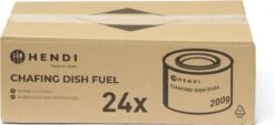Hendi Brandpasta Voor Chafing Dish - Brandgel 200g - ( 24 Stuks ) -Barbecue Serie Winkel 1200x548