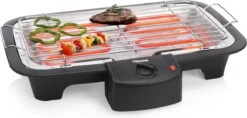 Tristar BQ-2813 Electrische Tafelbarbecue - Grilloppervlak (LxB) 38x22 Cm - 2000W - Zwart -Barbecue Serie Winkel 1200x573