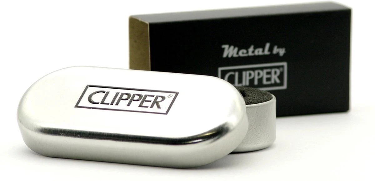 Metalen Clipper Aansteker - Vuursteenaansteker Icy 4 Metalen Clipper Aansteker - Vuursteenaansteker Icy - Afbeelding 4