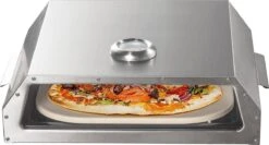 Bighorn Pizzaoven Met Pizzasteen Voor Barbecue - Grilloven - Draagbare - Edelstaal -Barbecue Serie Winkel 1200x648