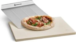 Burnhard Pizzasteen 38 X 30 X 1,5 Cm + Pizzaschep -Barbecue Serie Winkel 1200x662