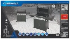 Campingaz 4 Series Classic LS Gasbarbecue - 4 Branders - Zwart - BBQ -Barbecue Serie Winkel 1200x670