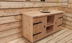 Buitenkeukendeal.nl - Buitenkeuken - Aberdeen - Buitenkeuken - Douglas - Hout - Geschaafd -Barbecue Serie Winkel 1200x721