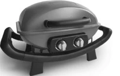 Burnhard Draagbare 2-Branders Gasbarbecue - Afdekhoes - BBQ Wayne -Barbecue Serie Winkel 1200x758