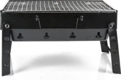 Merkloos Decopatent® Portable Houtskool BBQ - Barbecue - Inklapbaar - Barbecue Houtskool - Tafel Grill - Camping - Strand - Festival - Park -Barbecue Serie Winkel 1200x797 2