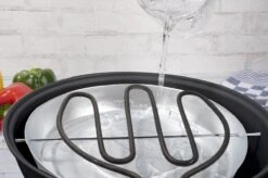 Alpina Elektrische BBQ - Tafel-Barbecue - Geen Rook - Binnen Barbecueën - 1250W - Ø 30 Cm - Zwart -Barbecue Serie Winkel 1200x798