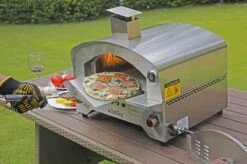 Bighorn Outdoor Edelstaal Gas Pizza Oven - Draagbare Gas Barbecue - Edelstaal -Model SRGG20001 -Barbecue Serie Winkel 1200x799 9