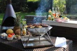 United Entertainment - Opvouwbare Houtskoolbarbecue - RVS - Met Koffer En Draagtas -Barbecue Serie Winkel 1200x800 14