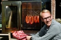 2-L Home & Garden XL Rookoven - RVS - 80x40x28 Cm - 3 Etages -Barbecue Serie Winkel 1200x800 2