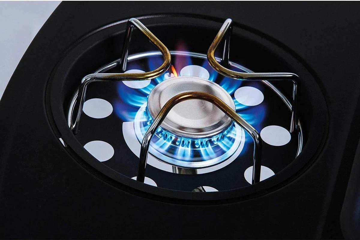 Halifax Gasbarbecue 5,5 KW - Buitenkeuken Met Lavasteen Grillplaat En Gaspit - 100x98 Cm 4 Halifax Gasbarbecue 5,5 KW - Buitenkeuken Met Lavasteen Grillplaat En Gaspit - 100x98 Cm - Afbeelding 4