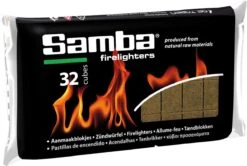 Samba Aanmaakblokjes Bruin á 24 X 32 Stuks - Omdoos Is 768 Aanmaakblokjes -Barbecue Serie Winkel 1200x805 1