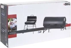 BBQ XL Houtskoolbarbecue - Cilindervorm - Grilloppervlak (LxB) 71 X 35 Cm - Zwart -Barbecue Serie Winkel 1200x814