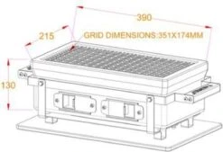 YAKINIKU Rechthoekige Shichirin | Konro- & Yakitori Grill -Barbecue Serie Winkel 1200x821 1