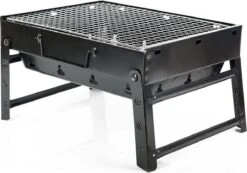 Merkloos Decopatent® Portable Houtskool BBQ - Barbecue - Inklapbaar - Barbecue Houtskool - Tafel Grill - Camping - Strand - Festival - Park -Barbecue Serie Winkel 1200x840