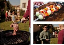 BBQ Accesoires Set Met Thermometer, Handschoenen, Bbq Tang, Bbq Borstel Van Zedar -Barbecue Serie Winkel 1200x856