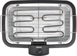 Tristar BQ-2813 Electrische Tafelbarbecue - Grilloppervlak (LxB) 38x22 Cm - 2000W - Zwart -Barbecue Serie Winkel 1200x885