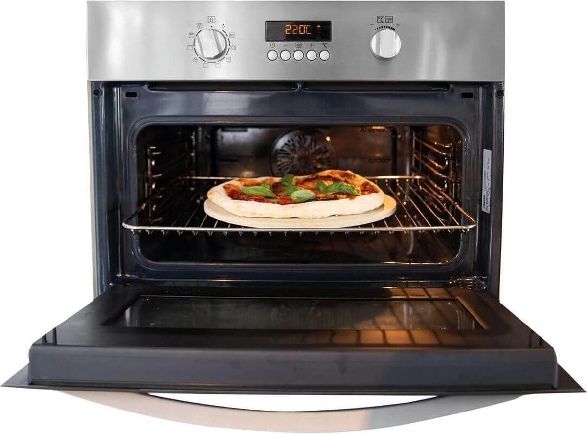 Boska Pizzasteen Deluxe - Voor Oven & BBQ - Knapperige Pizza's - Ø 29.5 Cm - BBQ Accessoires 14 Boska Pizzasteen Deluxe - Voor Oven & BBQ - Knapperige Pizza's - Ø 29.5 Cm - BBQ Accessoires - Afbeelding 14