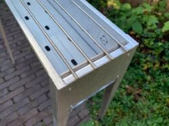 Spiedini Saté-bbq Bali 80 - Saté Houtskoolbarbecue Met Horizontaal Rooster - 80 Cm Lang, 11 Cm Breed - Materiaal: Gealuminiseerd Ijzer -Barbecue Serie Winkel 1200x899 4