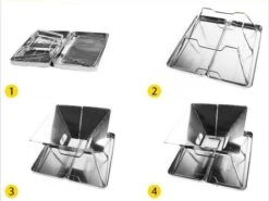 United Entertainment - Opvouwbare Houtskoolbarbecue - RVS - Met Koffer En Draagtas -Barbecue Serie Winkel 1200x900 23