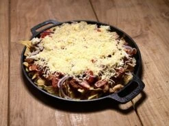 Valhal Outdoor Skillet / Plancha / Koekenpan - Gietijzer - Diameter 35cm, Twee Handvatten, VH35F -Barbecue Serie Winkel 1200x900 48