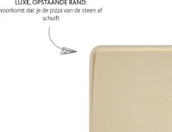 Boska Pizzasteen Deluxe Rechthoek - Voor De Oven - Knapperige Pizza's - 40x32 Cm - BBQ Accessoires 20 Boska Pizzasteen Deluxe Rechthoek - Voor De Oven - Knapperige Pizza's - 40x32 Cm - BBQ Accessoires -Barbecue Serie Winkel 1200x921 1