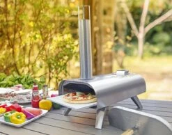 Bighorn Pizza Pellet Oven - Buiten - Draagbaar - Opvouwbaar - RVS - 15KG - 460° -Barbecue Serie Winkel 1200x941